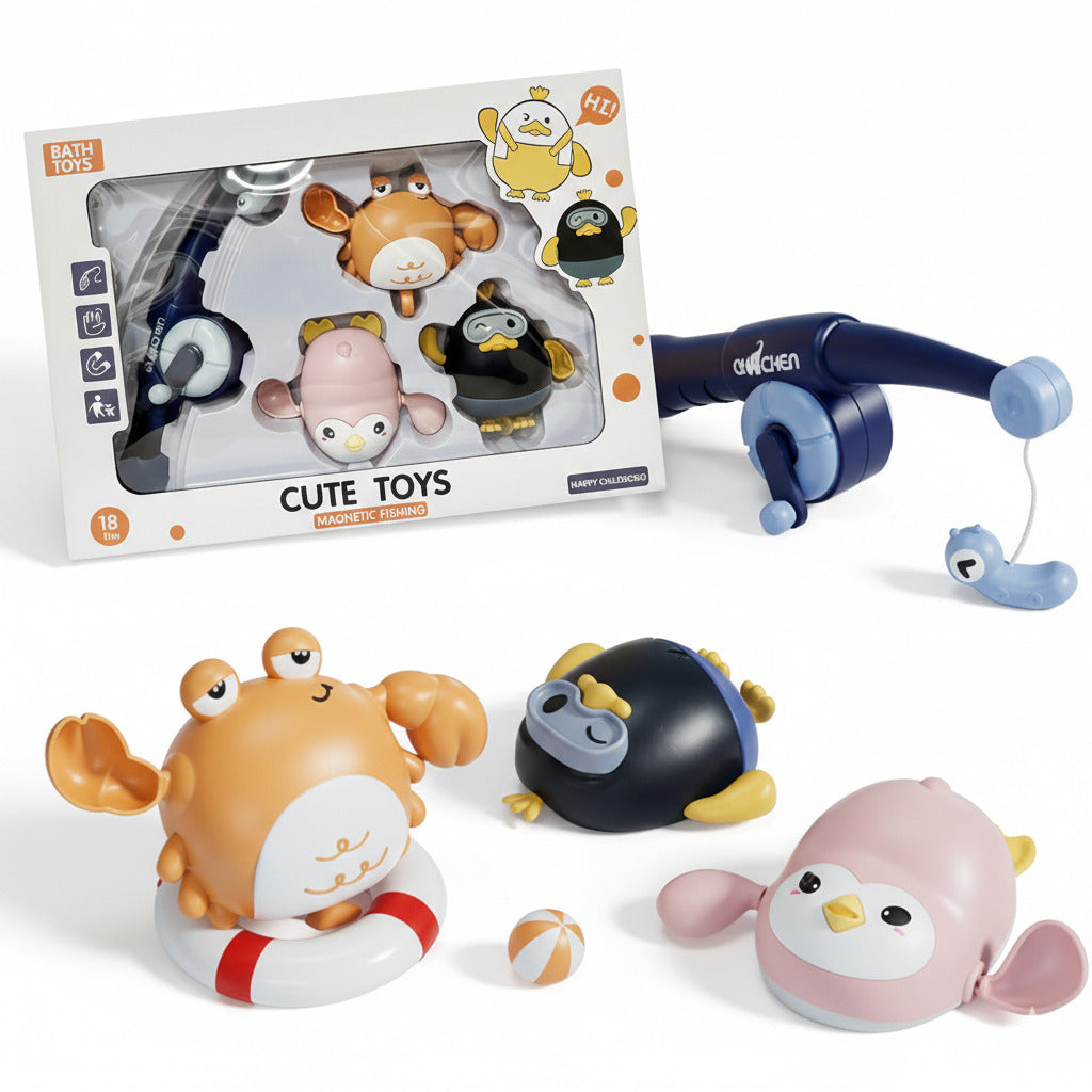 Set de Pesca Magnética para Baño