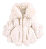 Abrigo de Peluche Elegante para Niñas