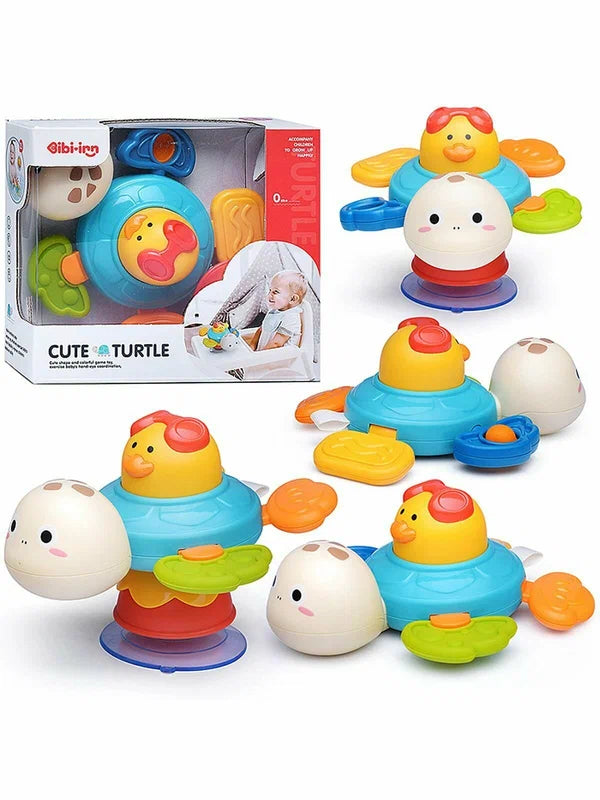 Tortuga con Ventosa Didáctica para Bebés