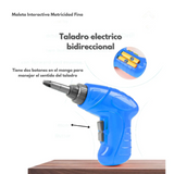Maletín de Construcción Creativa con Taladro Infantil