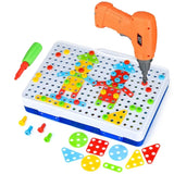 Maletín de Construcción Creativa con Taladro Infantil