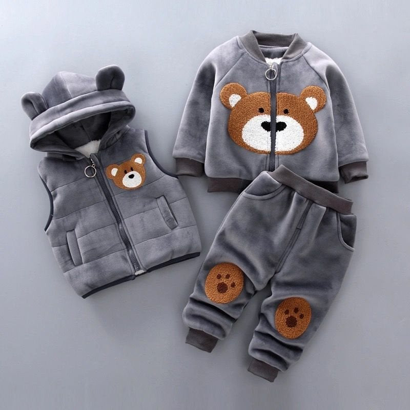 Conjunto 3 Piezas Osito con Cierre