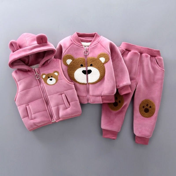Conjunto 3 Piezas Osito con Cierre