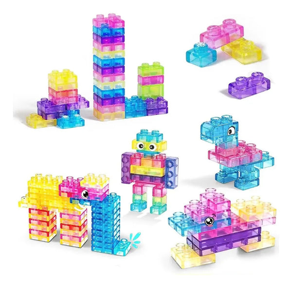 Bloques de Silicona Flexibles LEGO – 40 Piezas