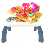 Mesa de Actividades con Bloques de Construcción 94 Piezas