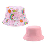 Gorro Reversible Para Niña Protección Solar
