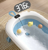Bañera Plegable para Bebés y Niños con Termómetro Integrado