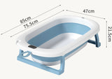 Bañera Plegable para Bebés y Niños con Termómetro Integrado