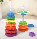 Juguete de Apilar y Girar para Bebés