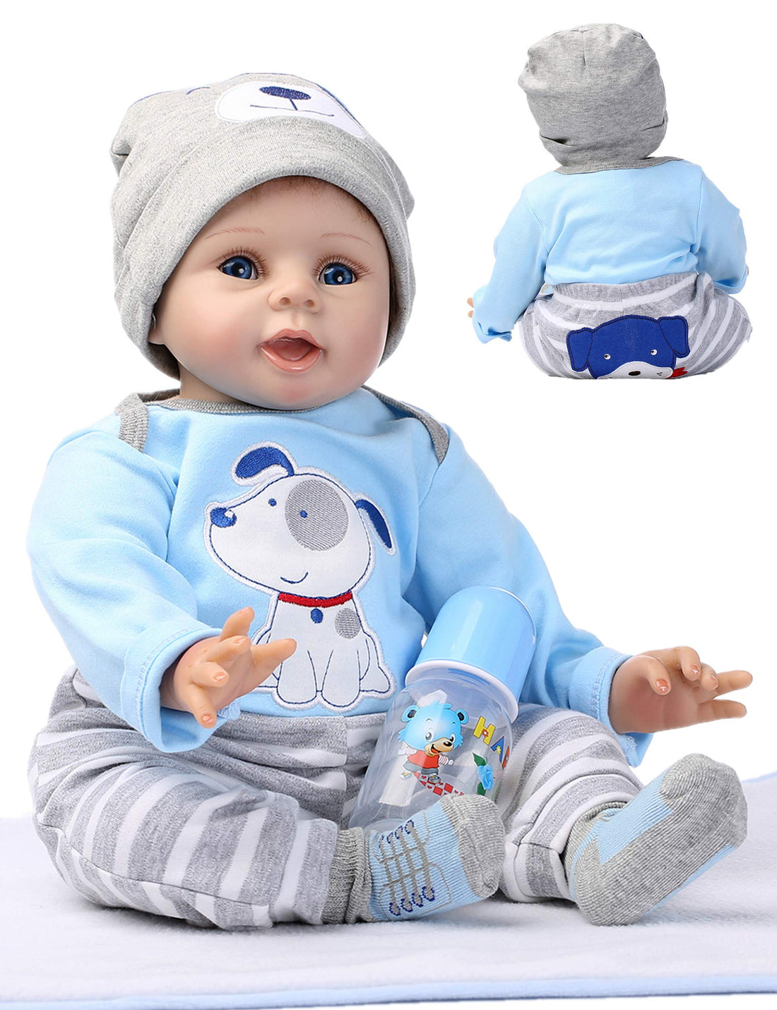 Muñeco Reborn de 55 cm