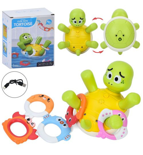 Tortuga Interactiva Giratoria para el Baño