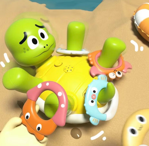 Tortuga Interactiva Giratoria para el Baño