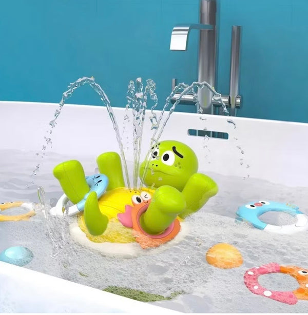 Tortuga Interactiva Giratoria para el Baño