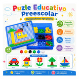 Juego de Mesa Educativo Puzzle Art de Mosaicos y Pixel Art