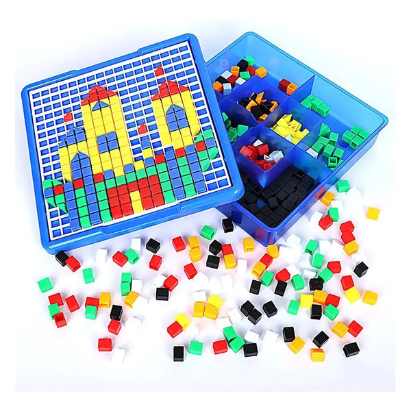 Juego de Mesa Educativo Puzzle Art de Mosaicos y Pixel Art