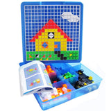 Juego de Mesa Educativo Puzzle Art de Mosaicos y Pixel Art