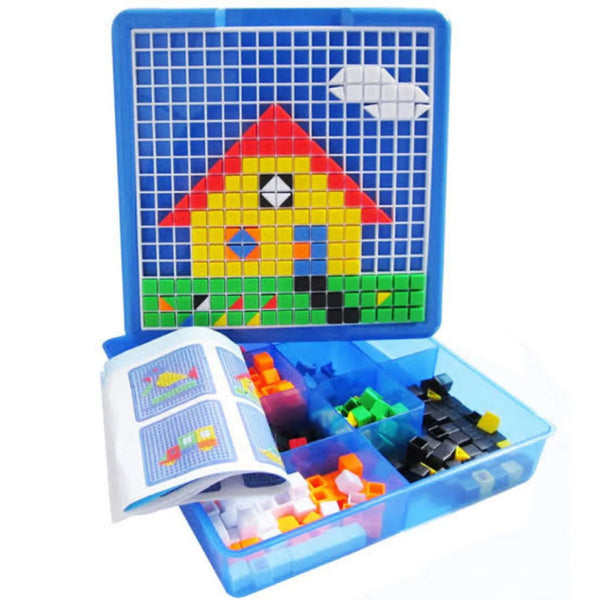 Juego de Mesa Educativo Puzzle Art de Mosaicos y Pixel Art