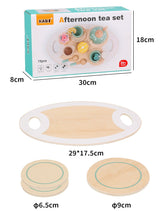 Juego de Té de Madera para Niños