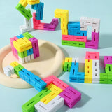Cubo Mágico Articulado 3D y Bloques Transformables