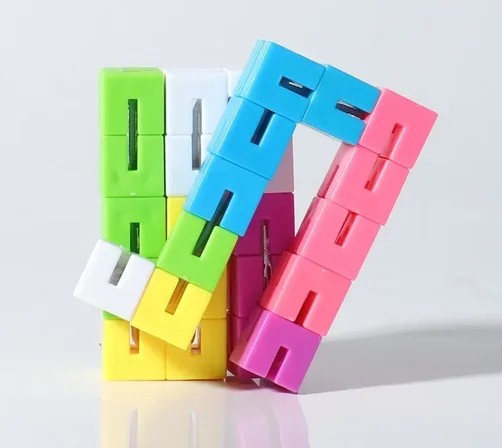 Cubo Mágico Articulado 3D y Bloques Transformables