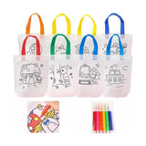 Pack de 10 Bolsitas Ecológicas para Colorear con Lápices de Colores