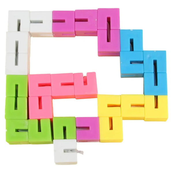 Cubo Mágico Articulado 3D y Bloques Transformables
