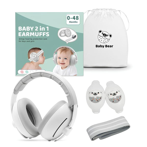 Protectores Auditivos 2 en 1 para bebés y niños