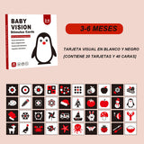 Tarjetas de Estimulación Visual para Bebés 0 a 36 meses