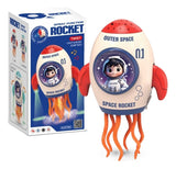 Cohete Pulpo Espacial Proyector y Vapor de Agua