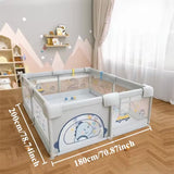 Corral para Bebés + Alfombra Play Mat Reversible