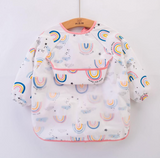 Baberos impermeable manga larga