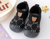 Zapatitos antideslizantes con franja