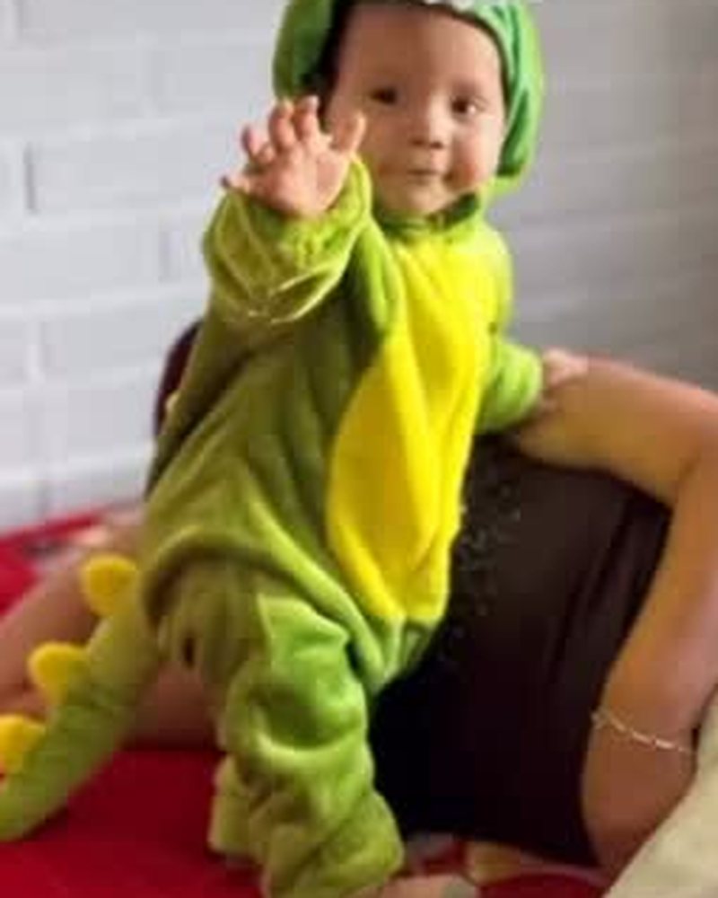 Pijama de dinosaurio