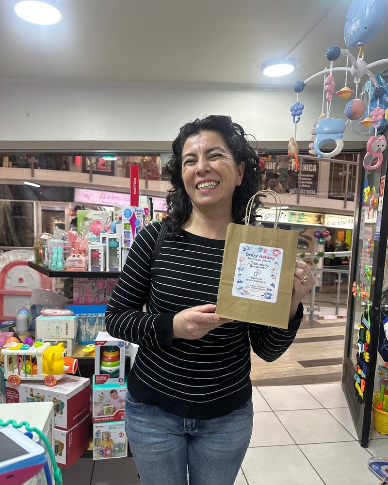 Clienta en nuestra tienda