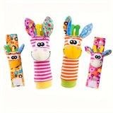 Set sonajero calcetines y brazaletes