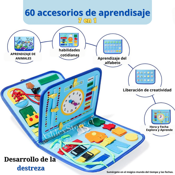 Libro de aprendizaje Montessori