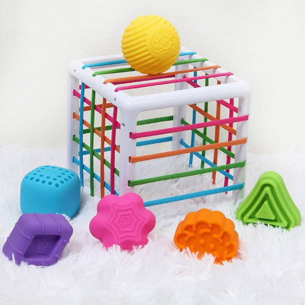 Cubo de Actividades Sensorial para Bebés