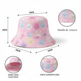 Gorro Reversible Para Niña Protección Solar