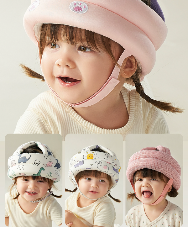 Casco antigolpe para bebés y niños