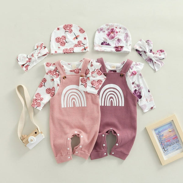Conjunto de 3 piezas floral
